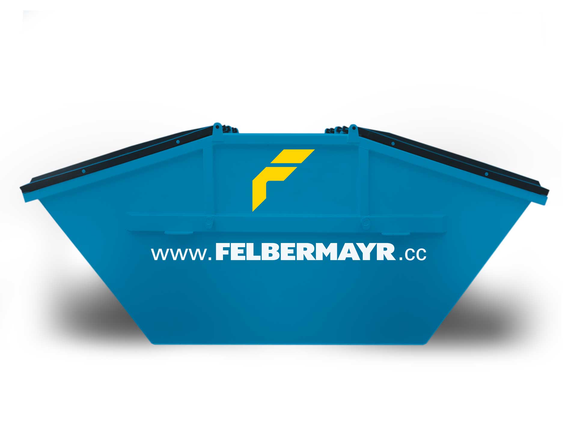 7 m³ Absetzcontainer mit Deckel